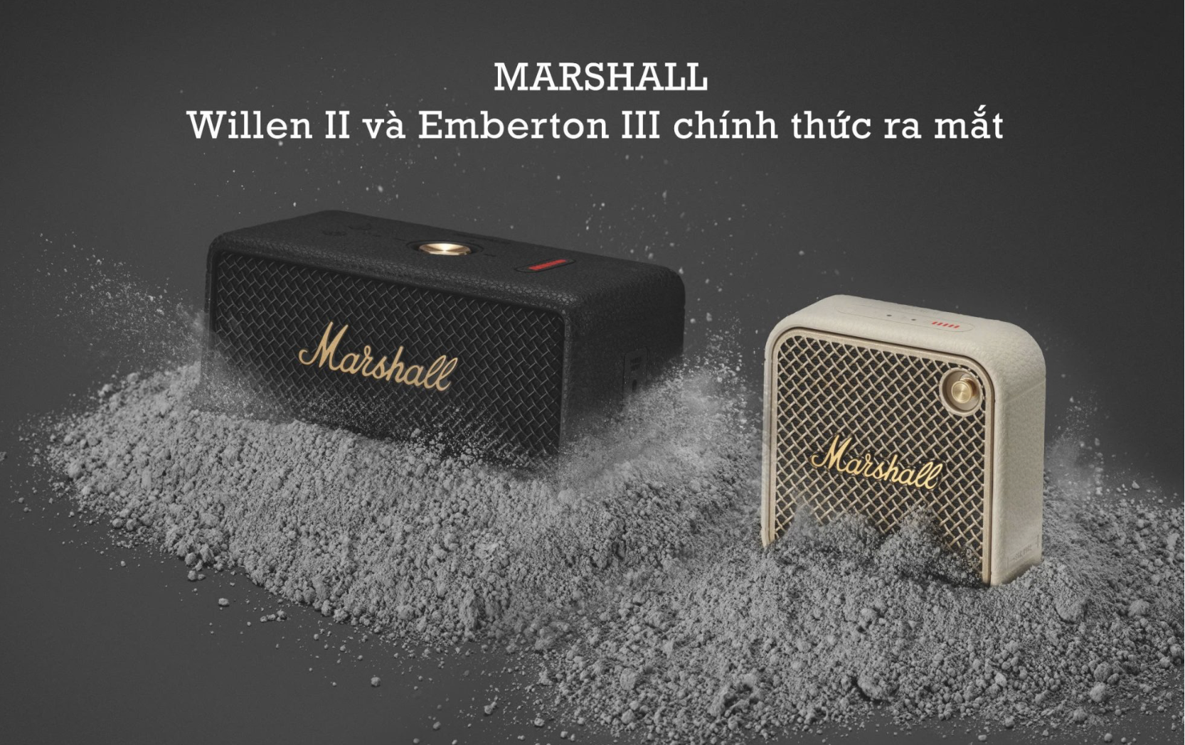 Marshall ấn định ra mắt dòng loa di động thế hệ mới