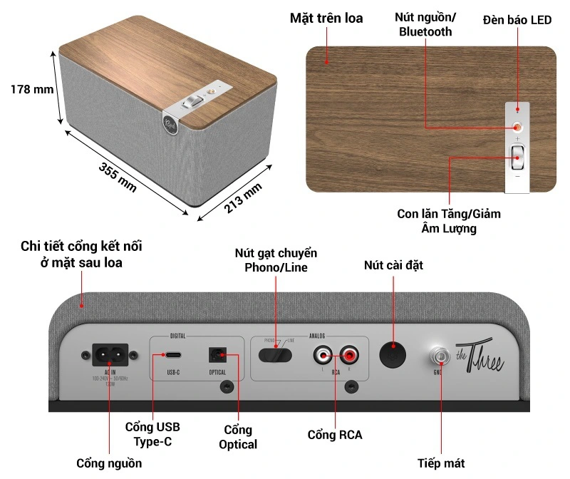 loa-klipsch-the-three-plus-chinh-hang